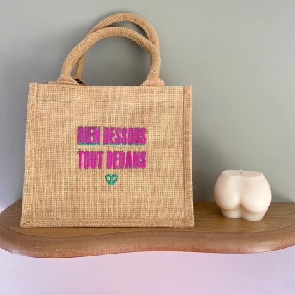 Petits sacs en jute
